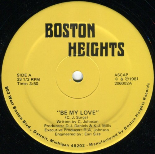 C J Surge Be My Love Boston Heights 206002A