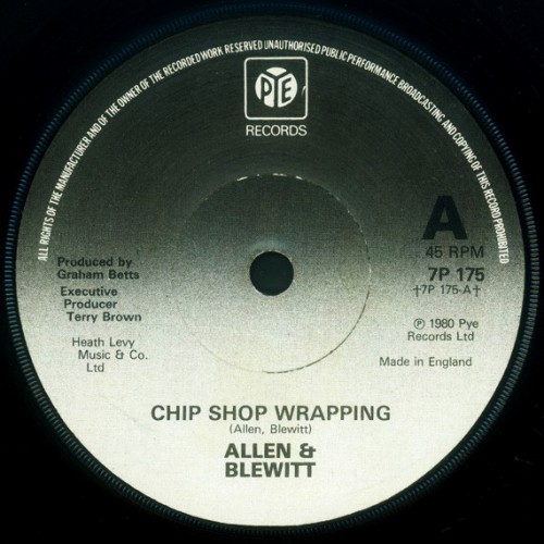 Allen And Blewitt Chip Shop Wrapping