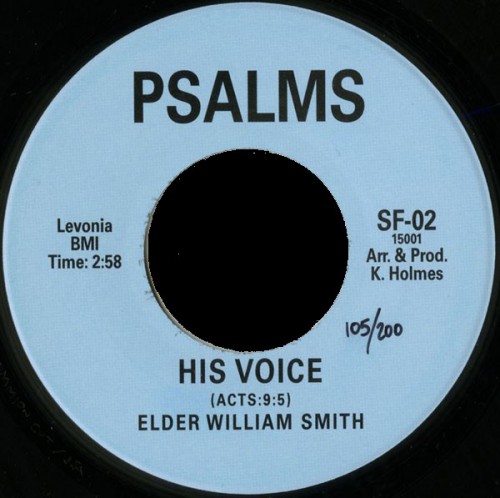 Elder William Smith Psalms 02