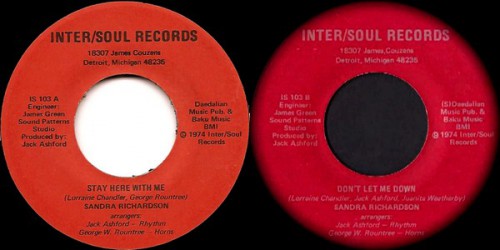 Sandra Richardson Inter Soul 103