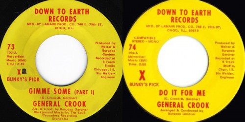 General Crook Down To Earth 74