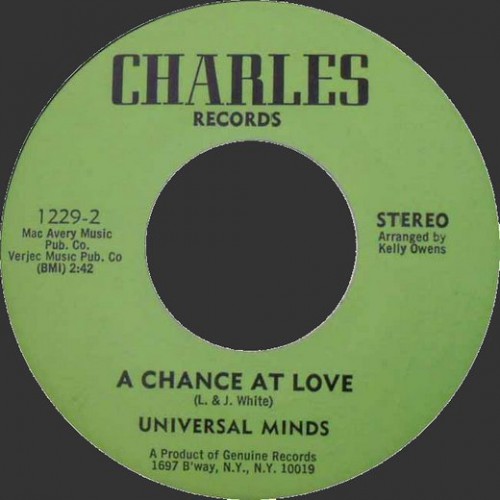 Universal minds a chance at love charles 1229