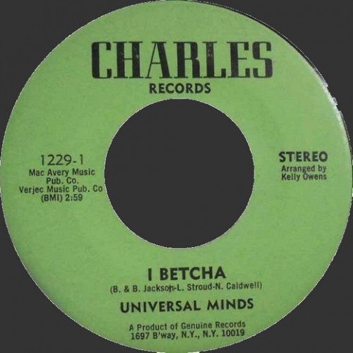 Universal minds i betcha charles 1229