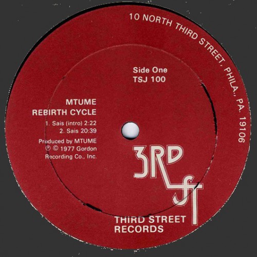 Mtume Rebirth Cycle label