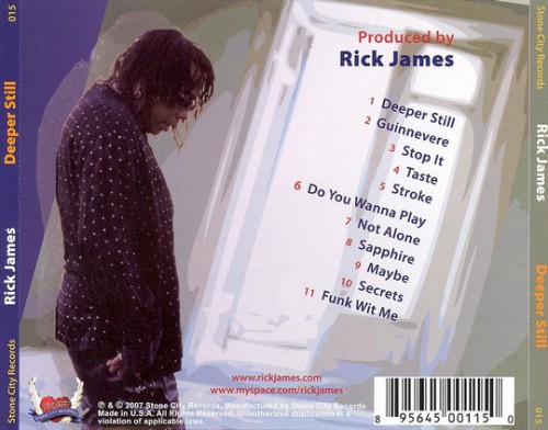 Rick James Deeper Still verso