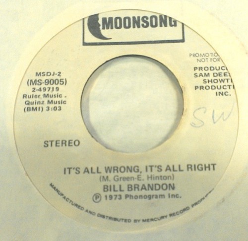 Bill Brandon It's All Wrong It's All Right