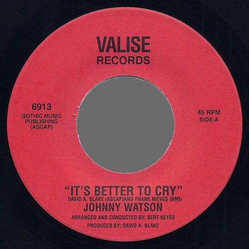 Johnny Watson It s Better To Cry
