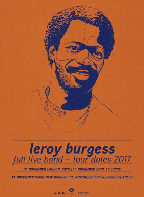 leroy burgess 2017 tour