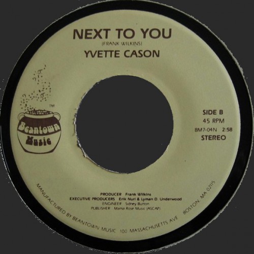 Yvette Cason Next To You